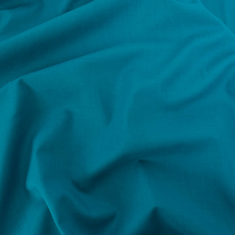 Lucie Cotton Voile - Peacock - Maison Klem
